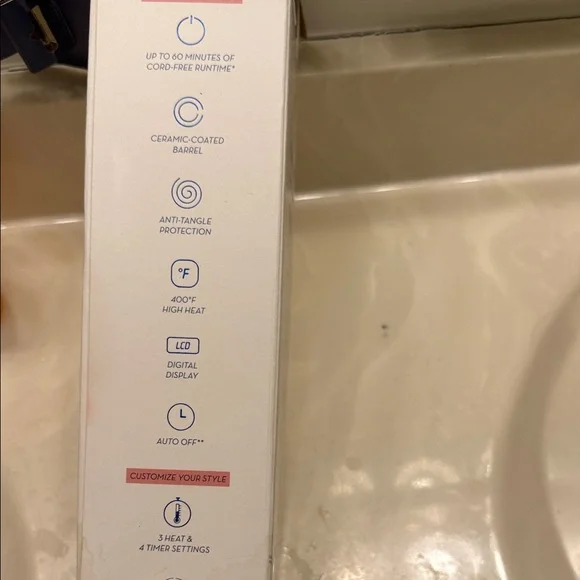 Conair Unbound Cordless Auto Curler - Lavender - Picture 6 of 7